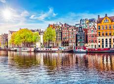 Fiets- en boottocht van Amsterdam naar Brugge-rondreis