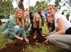 Freiwilliegenarbeit zum Umweltschutz und der kulturellen Vertiefung beim Kilimandscharo Rundreise