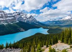 Kanadische Rocky Mountains (umgekehrt) Rundreise