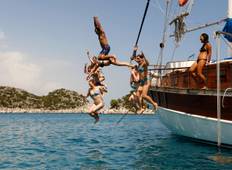 4-day Olympos to Fethiye gulet cruise Tour