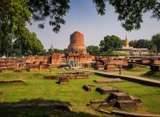Höhepunkte der buddhistischen Indien-Tour ab Varanasi - 7 Tage Rundreise