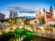 Erfrischende Hauptstädte Ljubljana & Zagreb Rundreise