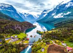 Westliche Fjorde von Norwegen Rundreise