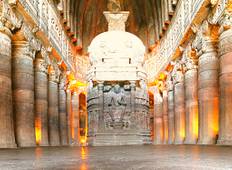 Ajanta and Ellora Caves - A Private Luxury Guided Tour to the UNESCO Heritage Sites ex-Pune Tour