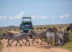 Kenyan Savanna and Ocean Safari in Amboseli, Tsavo and Diani Beach, 7 Days Tour