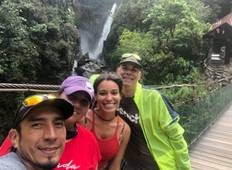 Waterfalls, volcanoes & Swing in Baños Full Day Tour