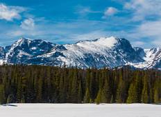 Winterwandern und Schneeschuhwandern im Rocky Mountain National Park Rundreise