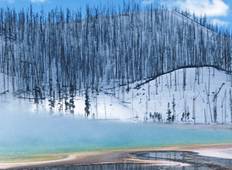 Winterwandern und Schneeschuhwandern im Yellowstone Rundreise