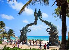 Riviera Maya im Xcaret Park: Abenteuer und Strand genießen Rundreise