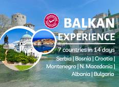 Balkan experience – 7 countries in 14 days - SMALL GROUP Tour