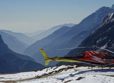 Everest Basiskamp Helikoptervlucht vanuit Kathmandu-rondreis
