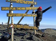 Kilimandscharo-Besteigung über die Marangu Route - 6 Tage Rundreise