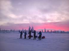 Pallas Ylläs Nationalpark: Ski-Expedition von Hütte zu Hütte Rundreise