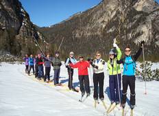 Cross-country Skiing Dobbiaco Tour