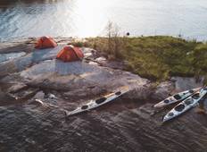 Selbsgeführte Kajakreise mit Wilderniss-Camping im Archipell - 5 Tage Rundreise