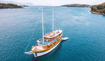 Cruise van en naar Split - classic plus boot - bovendeks - voor 20- tot 35-jarigen-rondreis