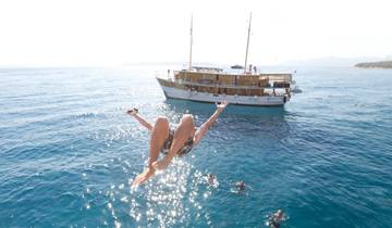 Enkele reis van Dubrovnik naar Split - classic plus bovendeks - voor 20- tot 35-jarigen-rondreis