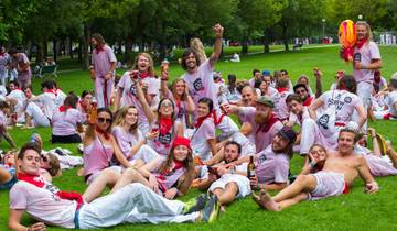 San Fermin Running of the Bulls: Closing Ceremony from Madrid