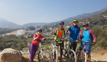 5-6 hours Mountain Biking tour just North of Kathmandu Valley Tour