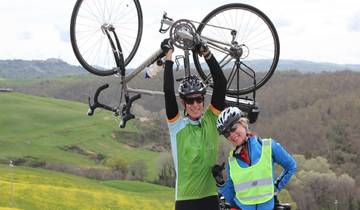 Circuito Postal Toscana meridional - ciclismo cortona, Montalcino, Siena - clásico autoguiado