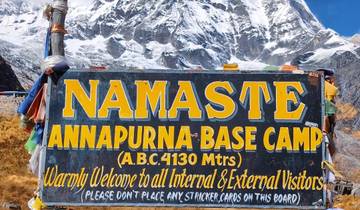 7 Days Annapurna Base Camp Trek, incl. Pokhara and Ghandruk