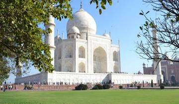 Circuito Patrimonio 3 Días Triángulo de Oro con Taj Mahal al Amanecer Desde el Aeropuerto de Delhi