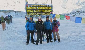 Trekking au camp de base de l\'Annapurna circuit