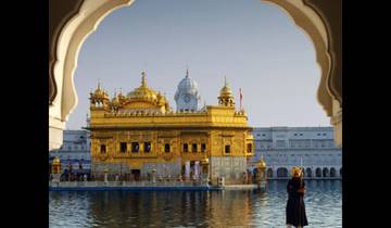 Taj Mahal & Golden Temple - Golden Triangle Tour with Amritsar