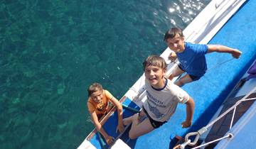 Family Greek Coast Caique Cruise Tour