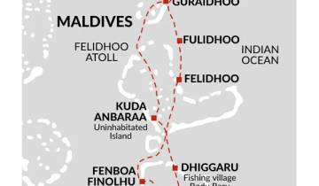 Cruzeiro de Dhoni nas Maldivas