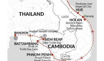 Simplement de Bangkok à Hanoi