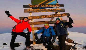 GROUP JOINING MOUNT KILIMANJARO  CLIMBING THROUGH MARANGU ROUTE 8 DAYS  TANZANIA (all accommodation and transport are included) Tour