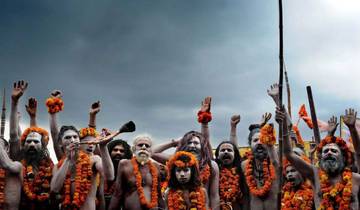 La Kumbh Mela à Allahabad, Inde en 2025 avec le Triangle d\'Or 11 jours circuit