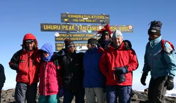 Kilimanjaro Climb-Lemosho Route 7 Days 6 Nights Tour
