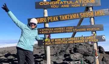 Kilimanjaro  Climbing 6 Days / 5 Nights – Machame Route Tour