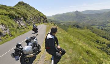 Auvergne Motorcycle Tour (Self-Guided) Tour