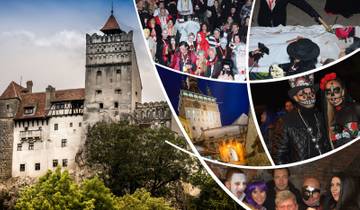 2024 Halloween in Transylvania with 2 parties: Dracula Castle & Sighisoara Citadel Tour