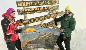 6 Days Machame Route + 2 nights hotel stay