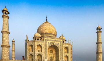 Le meilleur de l\'Inde : Circuit de 7 jours du Triangle d\'Or avec Delhi, Jaipur, Agra et Varanasi en train super rapide circuit