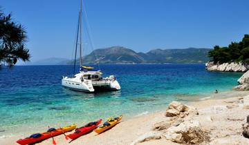 Dubrovnik Adventure Sailing Break with Huck Finn Catamaran Tour