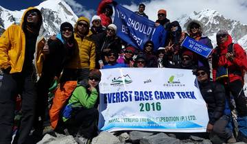 Trek au camp de base de l\'Everest circuit