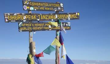 8 Days Hike via the popular Machame Route