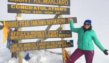 Kilimanjaro climbing machame route 7 days Tour