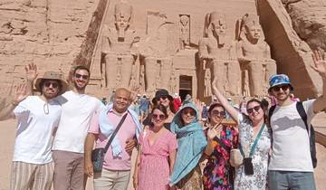 Marvel Egypt 7 jours (Pyramides de Gizeh, Musée des pierres précieuses, Croisière sur le Nil à Assouan. Louxor et train couchette aller-retour) circuit