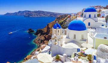 Athens, Santorini & Mykonos with 3 Guided Tours | SemiPrivate  | 10 Days Tour