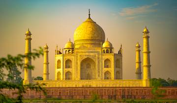 Golden Triangle with Train Experience (Taj Mahal at Sunset/Sunrise) - 5 Days Tour