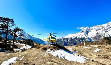 Everest Basecamp trek - terugkeer naar Kathmandu per helikopter - 11 dagen