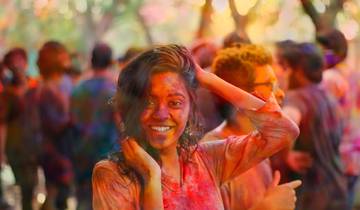 Circuit du festival Holi avec le Triangle d'Or - 2024