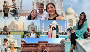 Taj Mahal Private Guided Tour from Delhi with Multi Option
