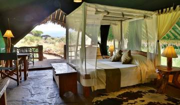 6 Days Best of Kenya Lodge Safari to Amboseli,Naivasha and Masai Mara Tour